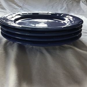 Longaberger Cornflower Blue Luncheon/Salad Plate
